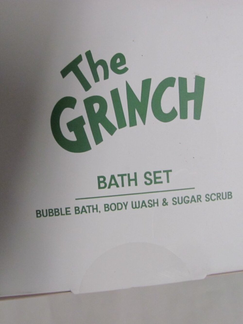 GRINCH 3 PIECE BATH SET NEW IN PACKAGE - Picture 5 of 7